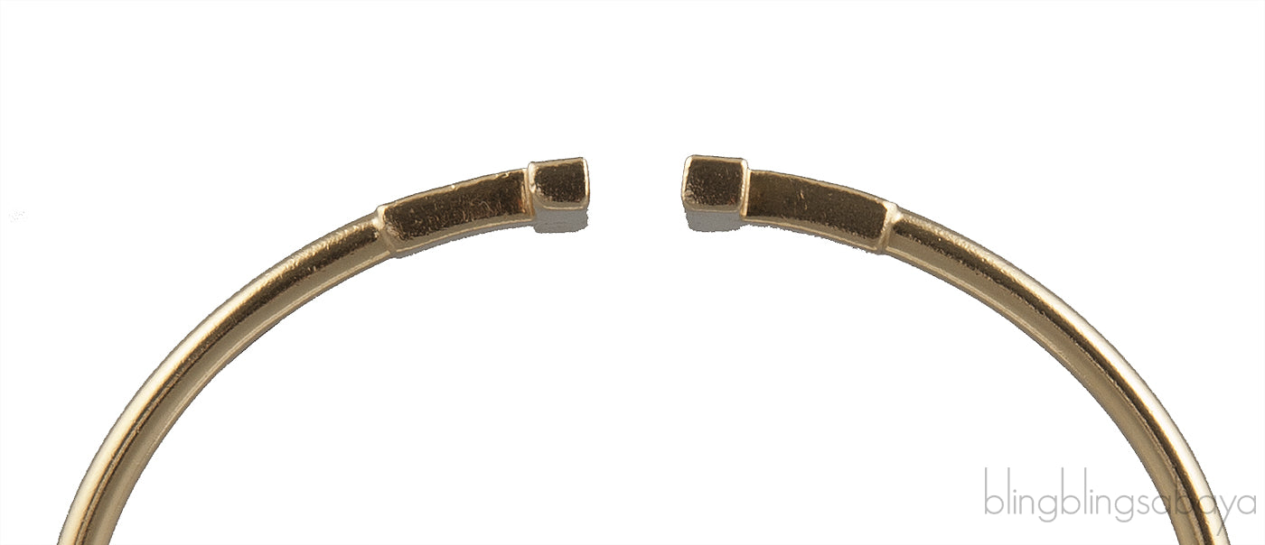 T Diamond Wire Bracelet