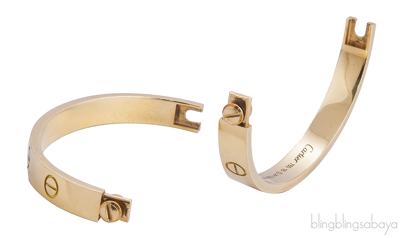 Yellow Gold LOVE Bracelet