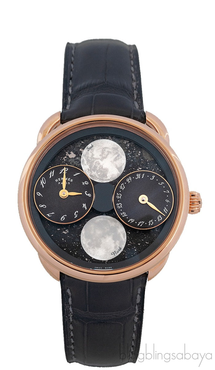 Arceau L\'heure De La Lune Grey Sahara Meteorite