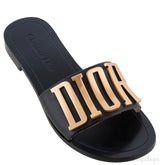Diorevolution Black Leather Mule