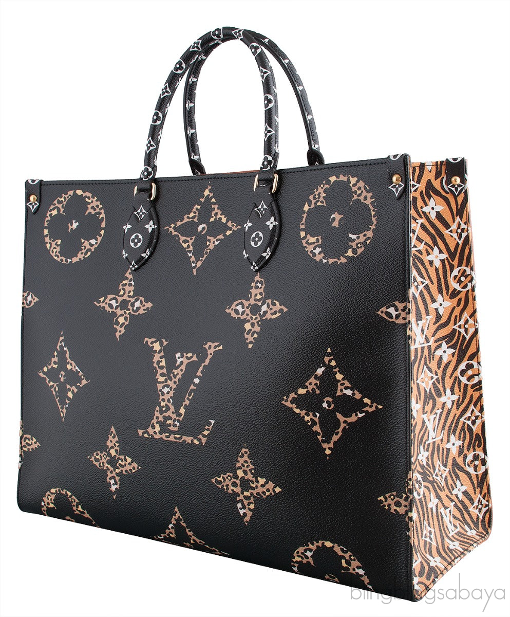 Limited Edition Monogram Jungle Onthego GM Bag