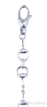 White Gold Horsebit Bracelet