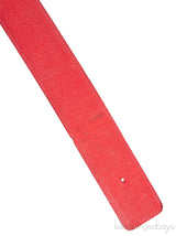 Red Epsom \"H\" Reversible Belt