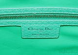 Lady Dior Green Python