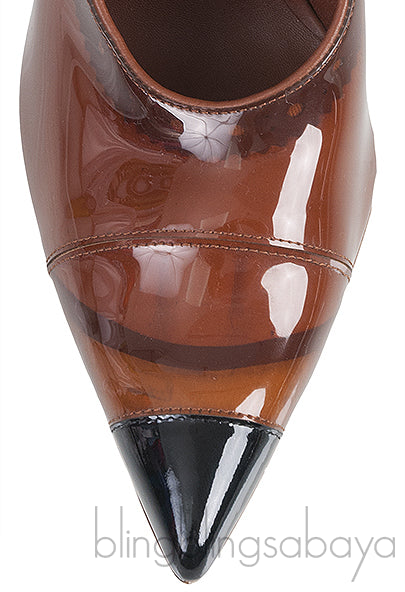 Evan 105 mm Patent Leather Pumps