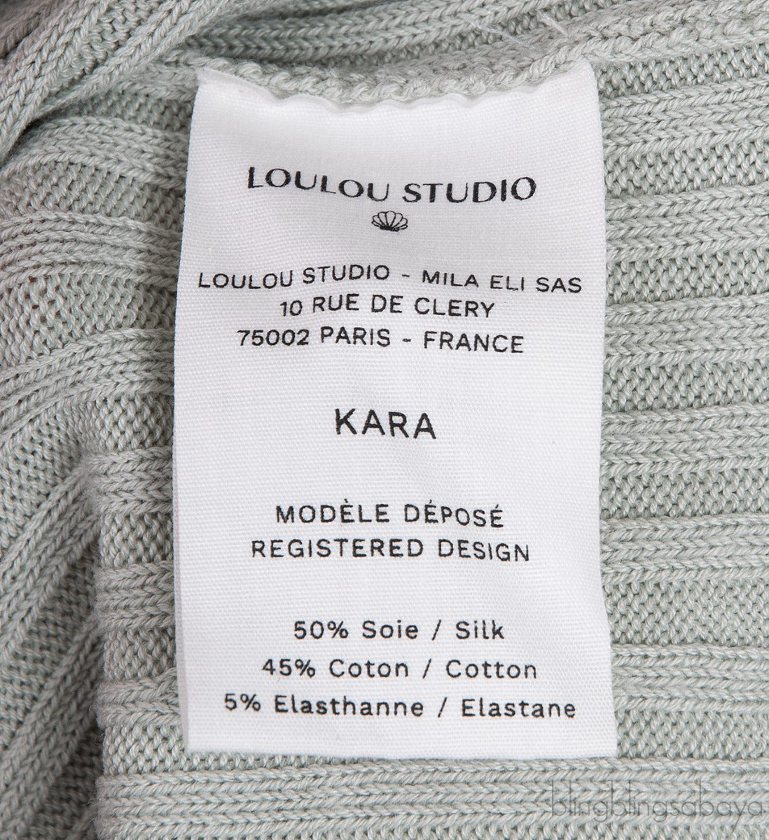 Kara Light Greyish Green Knitted Dress