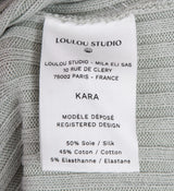 Kara Light Greyish Green Knitted Dress