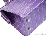 Brea MM Purple Alligator