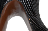 Colibrì Brown Mesh High-heeled Slingbacks