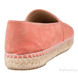 Coral Suede CC Cap Toe Espadrille