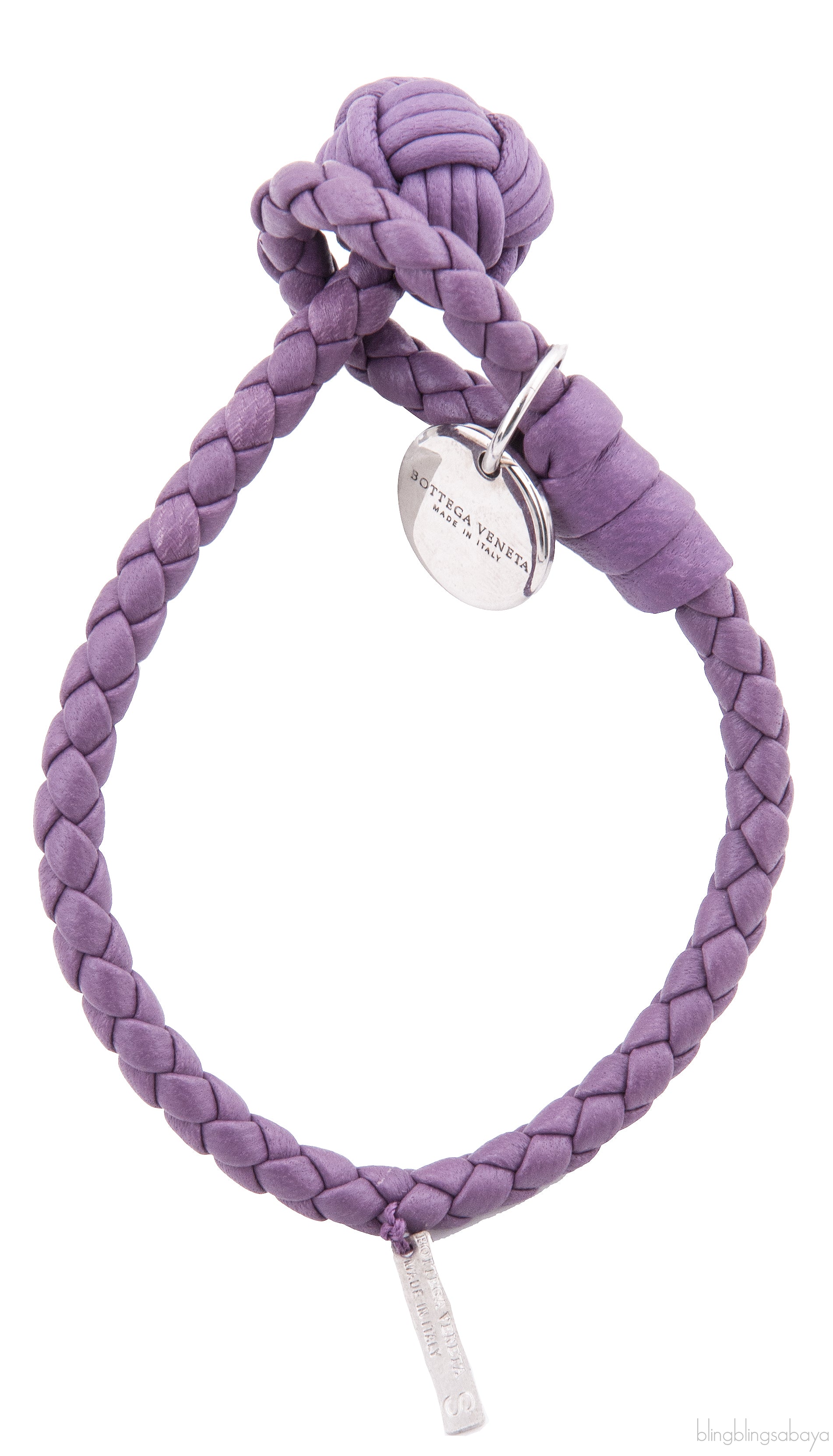 Light Purple Intrecciato Nappa Bracelet