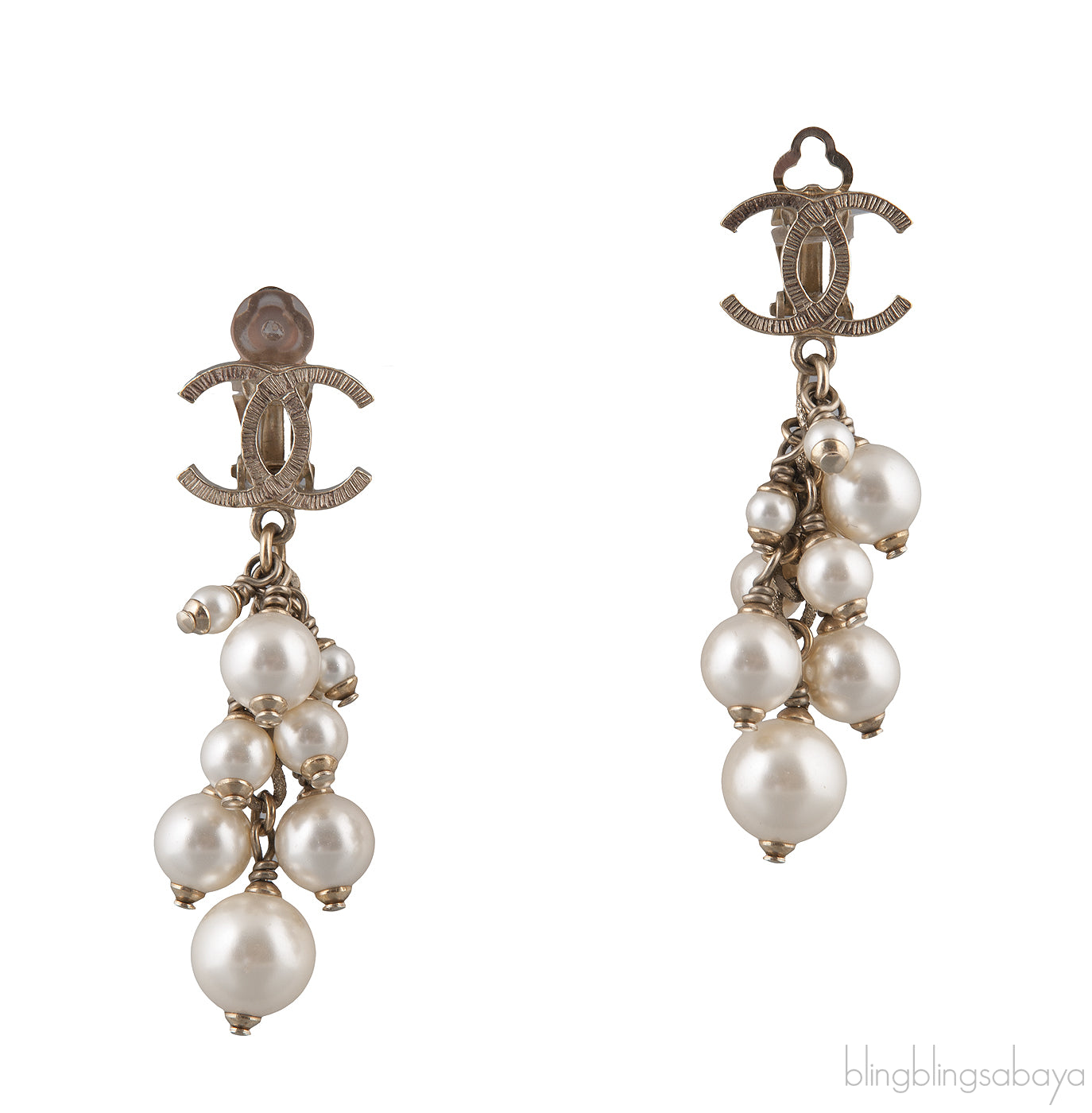 CC Grape Pearl Earrings