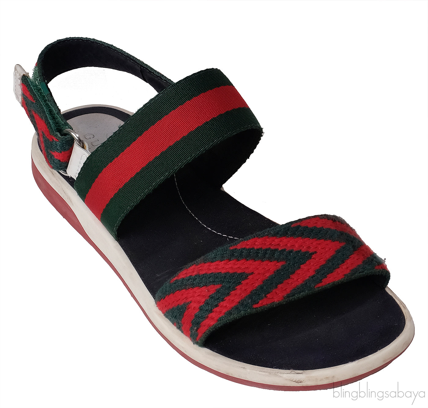 Gucci Children’s Green Sandals