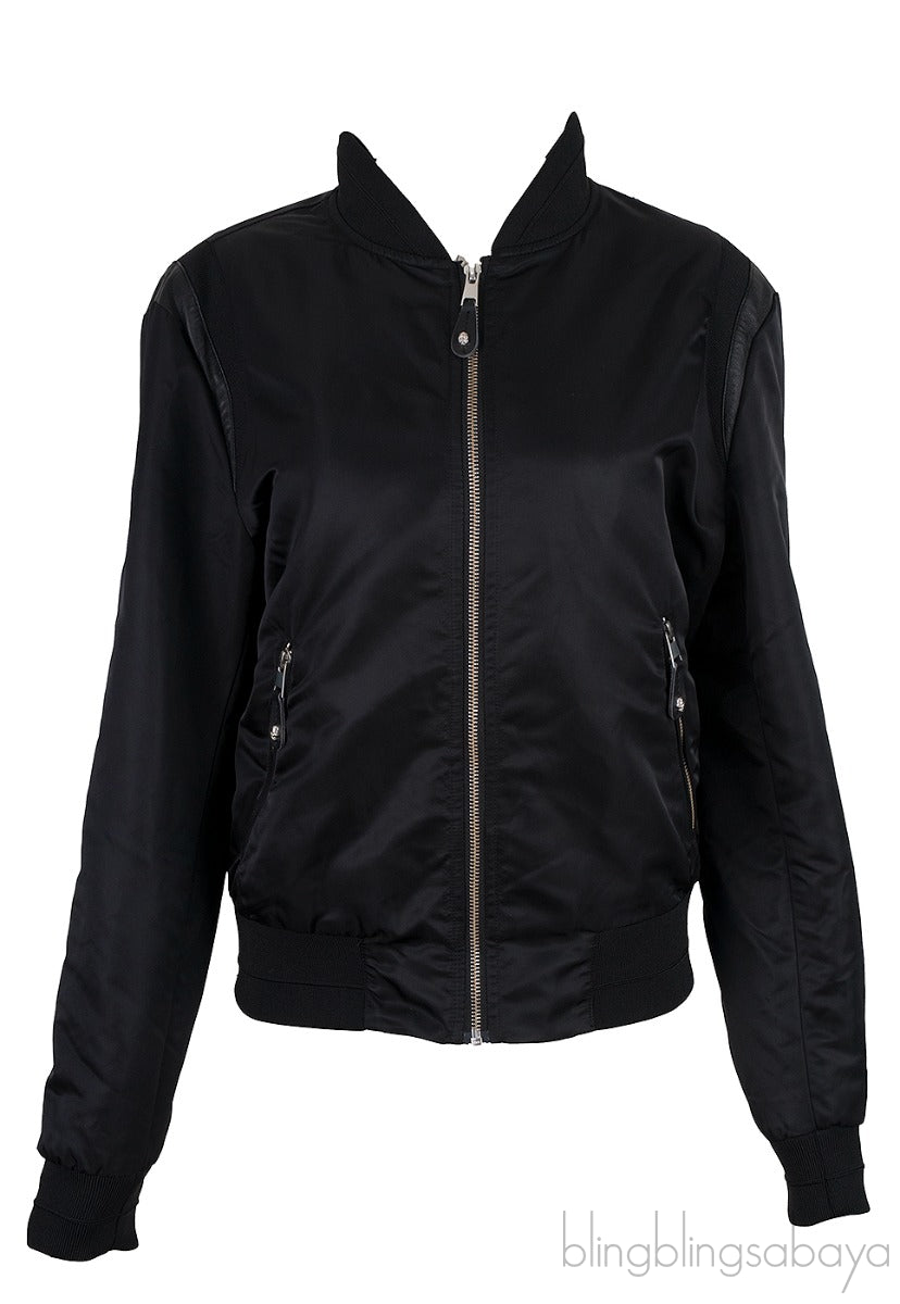 Black Bomber Jacket