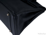 Birkin 35 Black Taurillon Clem GHW