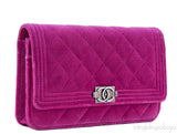 Pink Le Boy Wallet in Chain