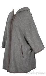 Grey Hooded Jacket