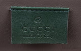 Crystal Embellished Horsebit Green Crocodile Mini Clutch
