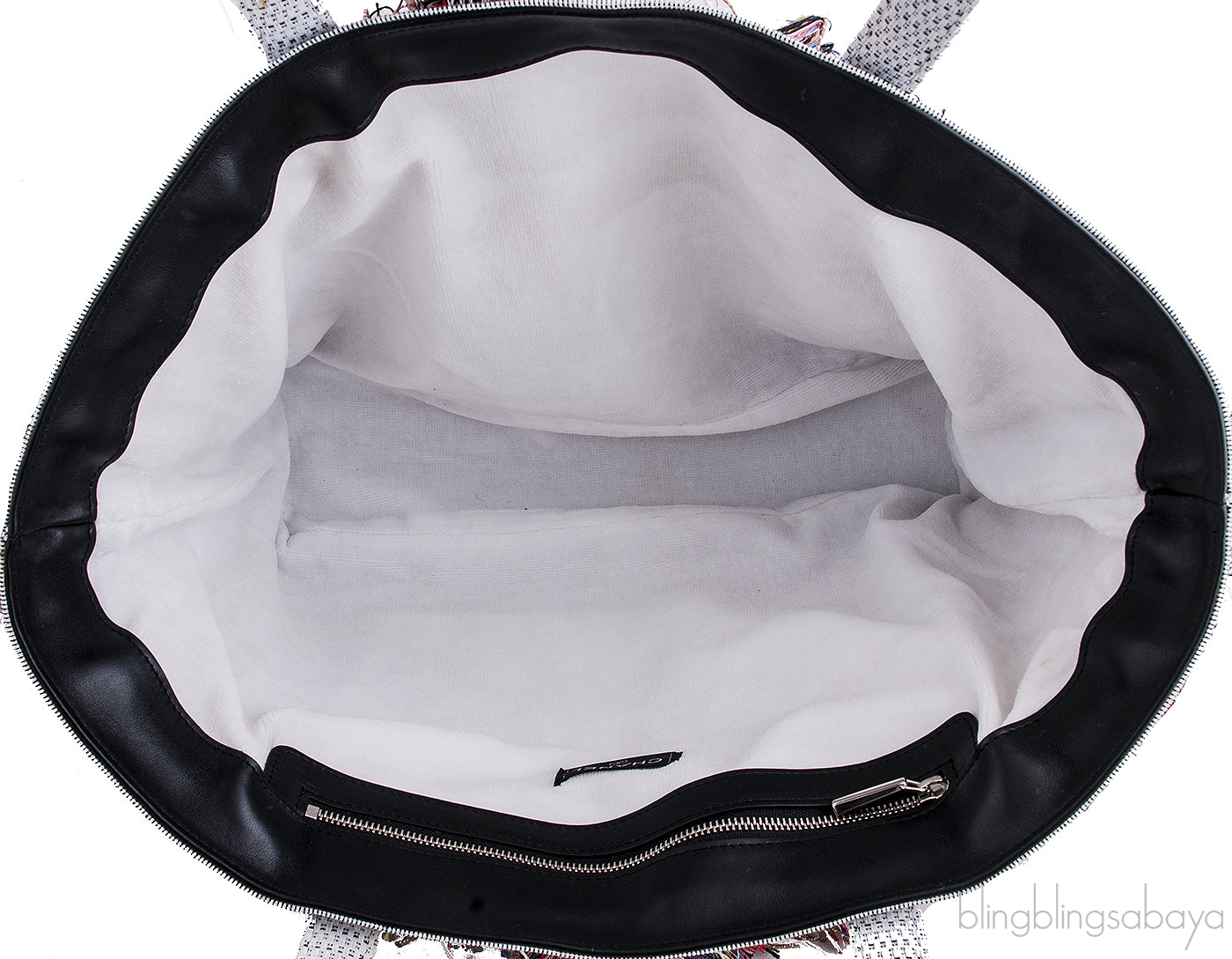 Large CC Beach Tote Bag