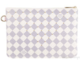 Louis Vuitton City Pouch Damier Azur Studded Clutch