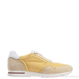 Loro Piana My Wind Microfibre Yellow Sneakers