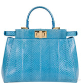 Blue Python Mini Peekaboo