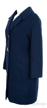 Dark Blue Kids Coat