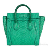 Green Python Nano Luggage