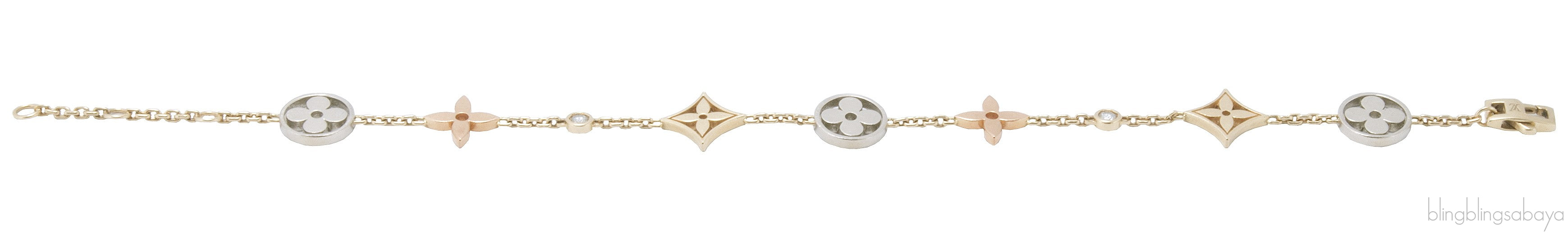 Monogram Idylle 3 Golds Bracelet