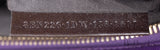 Fendi Purple Crocodile Medium Peekaboo GHW