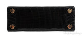 Kwanpen Black Signature Crocodile Bag GHW