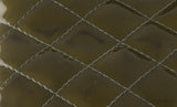 2.55 Olive Green Patent Quilted Flap XL