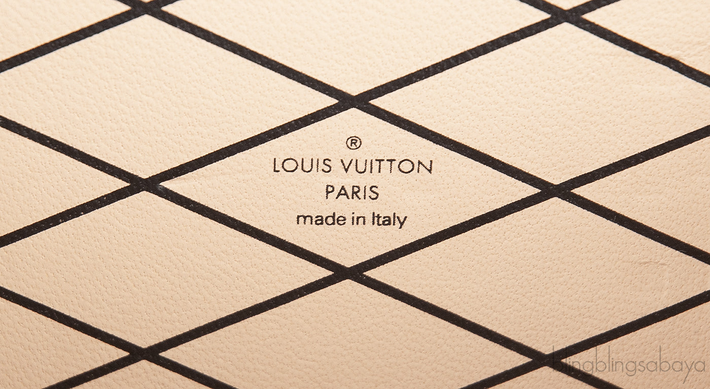 Louis Vuitton Grey Printed Petite Malle GHW