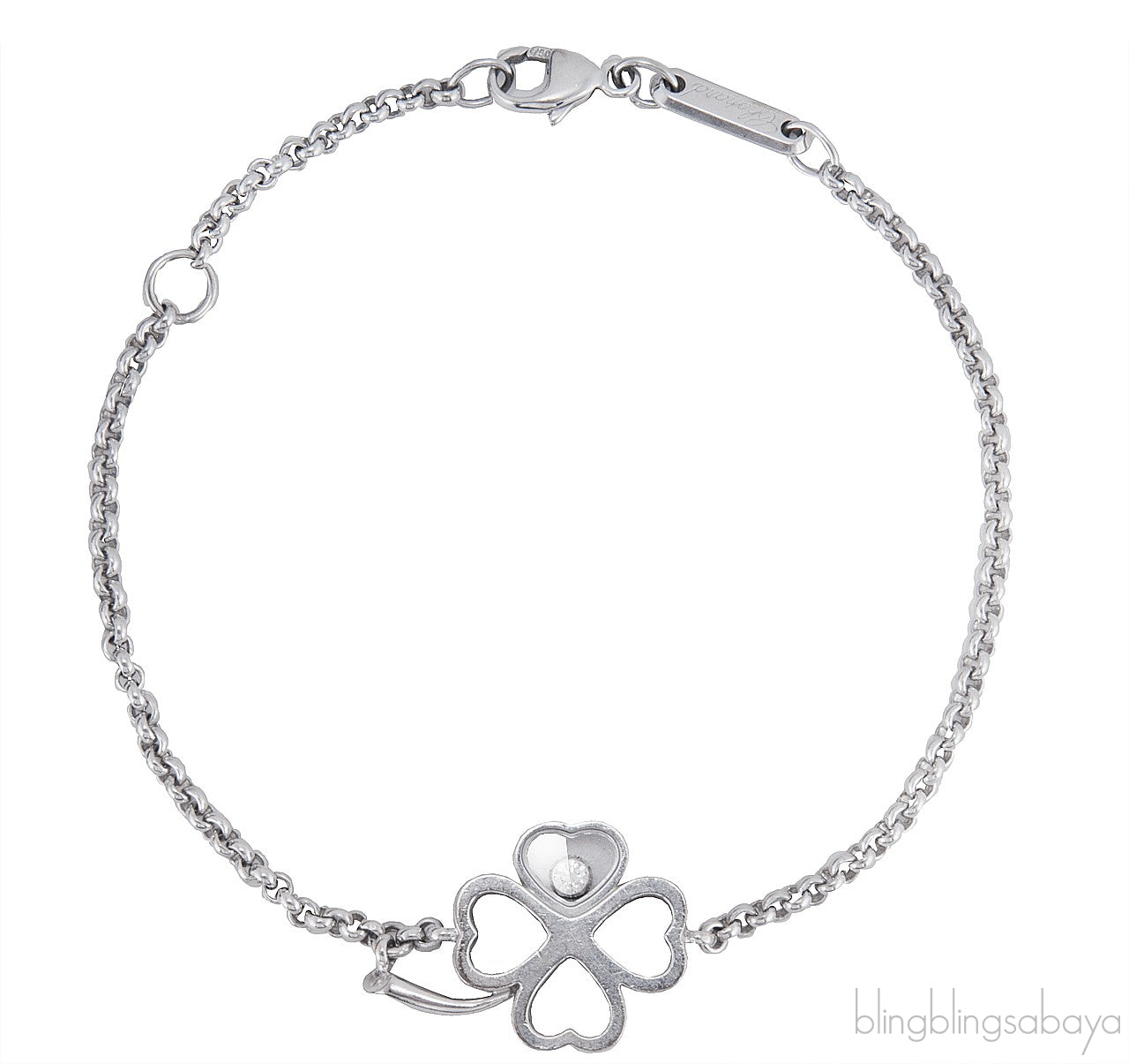 Happy Diamond Clover Bracelet