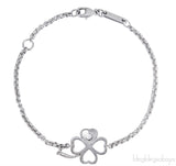 Happy Diamond Clover Bracelet