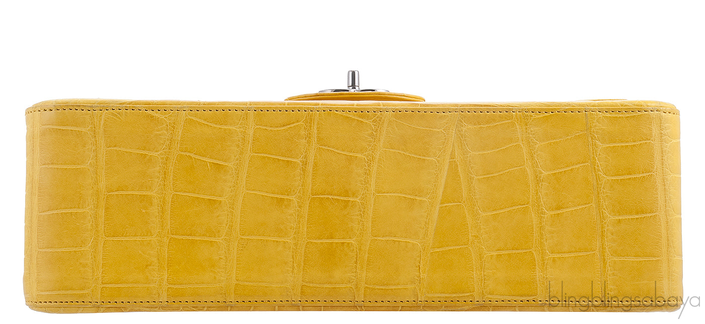 Yellow Crocodile Double Flap Jumbo