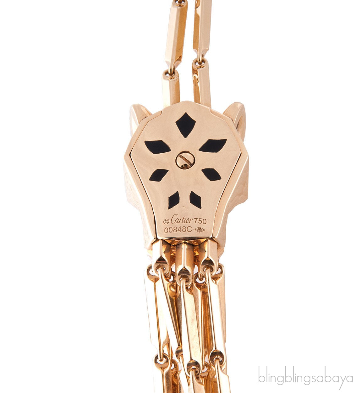 Panther Yellow Gold Diamond Nec.