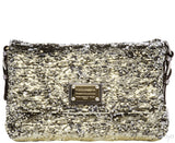 Miss Charles Sequin Shoulder Bag