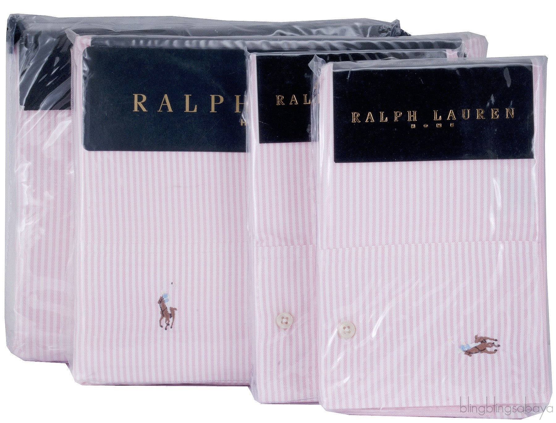 Oxford II Pink Stripe Beddings