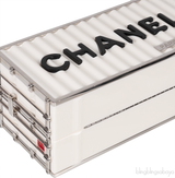 Paris Hamburg White Minaudiere Shoulder Bag