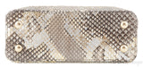 Capucines Gold Python Mini