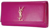 Fuchsia Pink Monogrammed Clutch