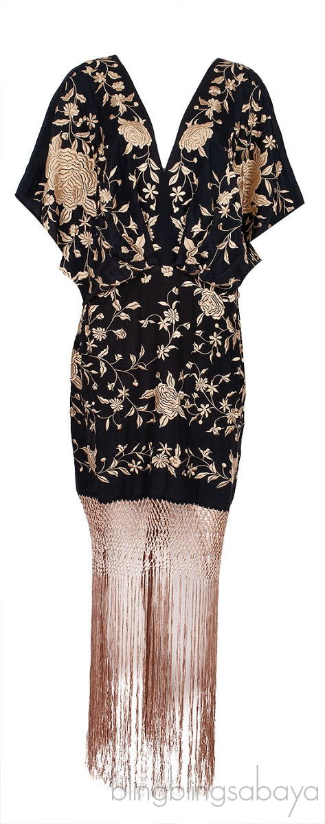 Siglo De Las Luces Silk Dress