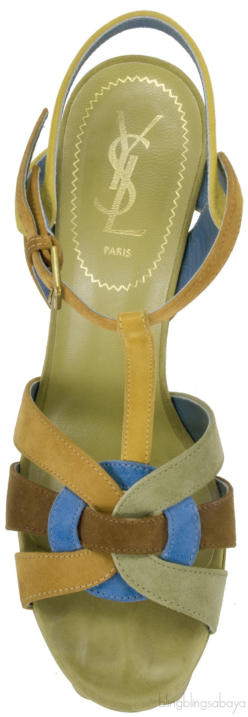 Multicolor Tribute Suede Sandals