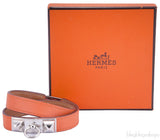 Rivale Oranged Double Tour Bracelet
