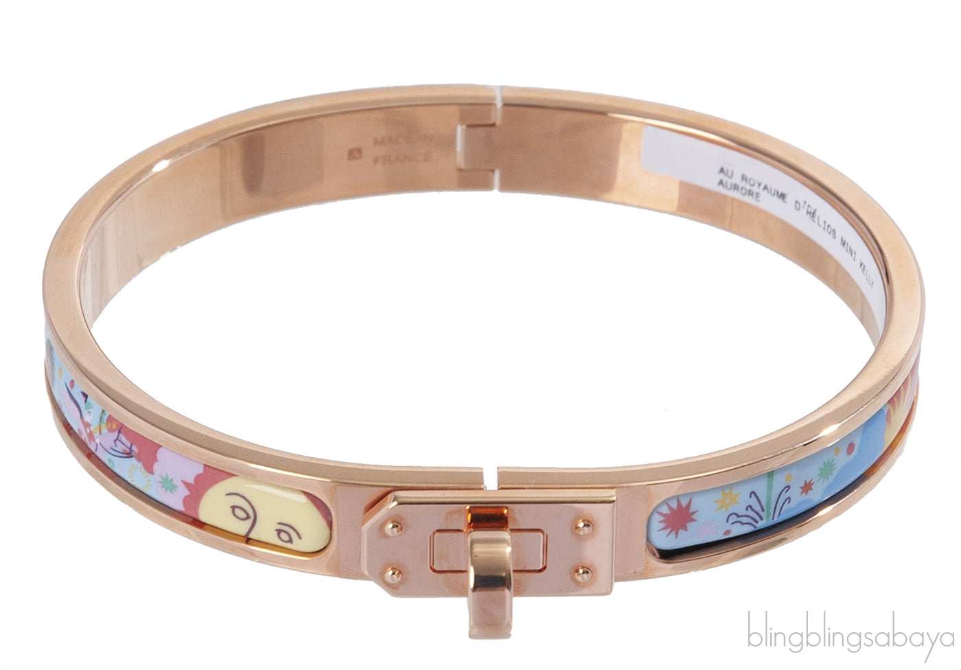 Hermes Mini Clic Kelly Au Royaume d\'Helios Bracelet