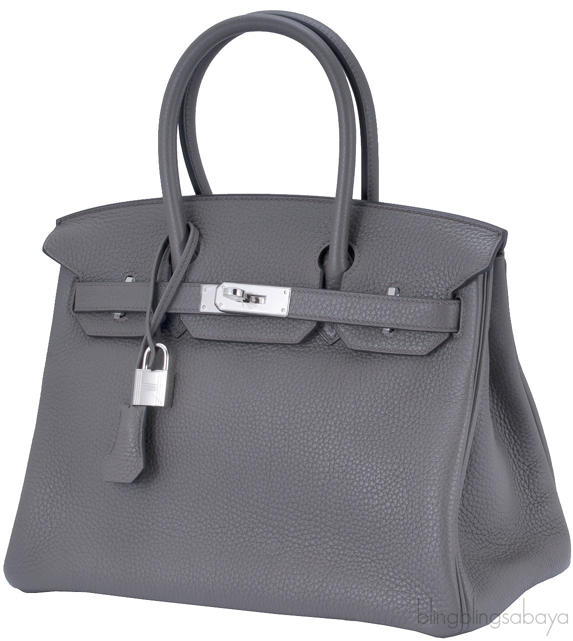 Birkin 30 Etain Togo PHW