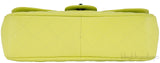 Caviar Jumbo Lime Single Flap Bag
