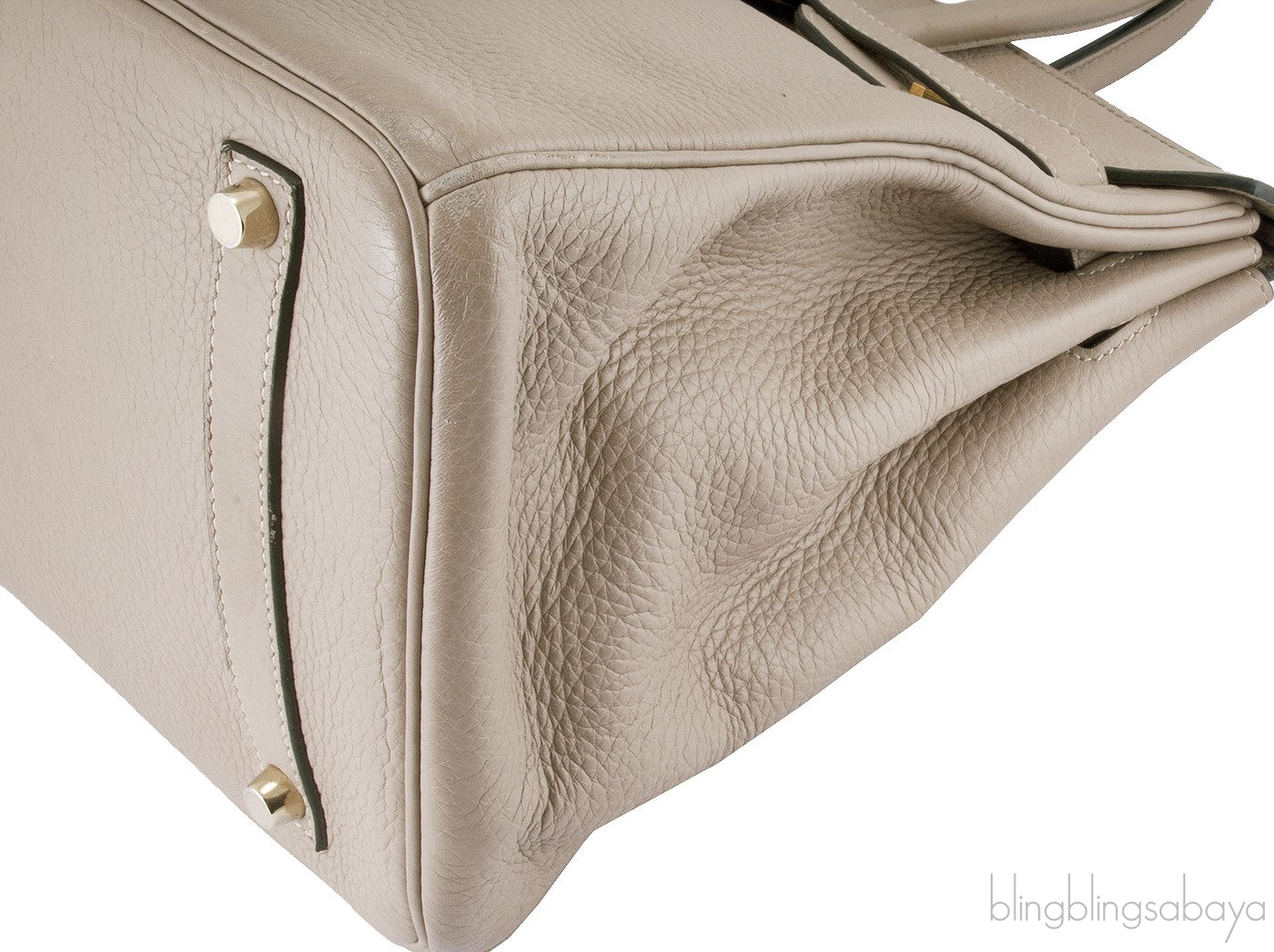 Birkin 35 Gris Tourterelle GHW