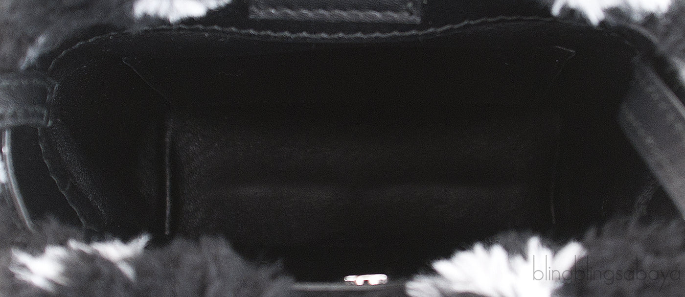 Faux Fur Phone Holder Bag
